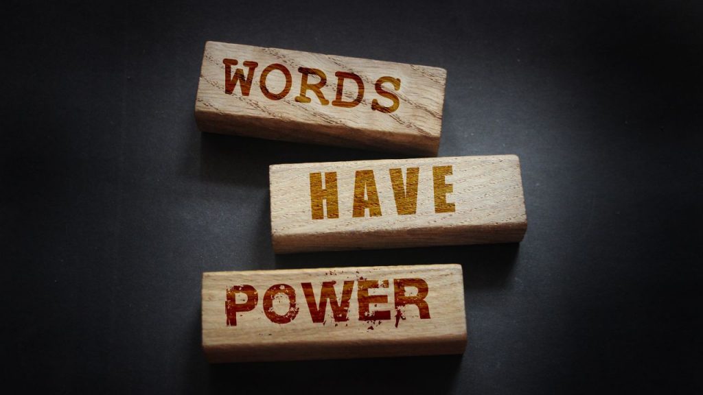 words have power when it comes to crafting copy that converts